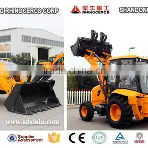 1.2m3 Bucket Capacity Backhoe Loader 8ton Backhoe Loader Brands thumbnail-5