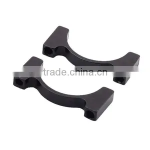 PRECISION Black CNC 12mm 16mm 20mm 22mm 25mm Alimunum Tube Clamps for Quadrocopter thumbnail-2