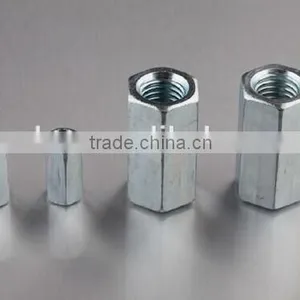 High Quality White Zinc Plated Formwork Hex Nut Made in Chin thumbnail-1