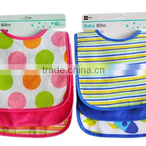 Baby Bib Plastic Back ,baby Bib With Plastic Back ,plastic Backed Bibs thumbnail-1