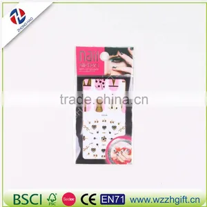 New Arrived Elegant Fancy Customized Craft Ecofriendly Quality Temporary Nail Sticker Wholesale thumbnail-3