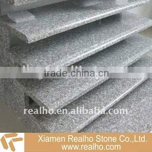 Outdoor Grey Natural Granite Stair Tile thumbnail-1