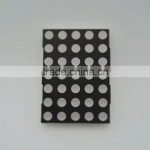 Rohs Compliant Red and Green Color 5*7 Dots LED Dot Matrix Display thumbnail-3