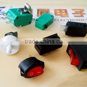 Good Quality 10T125 16(4)A 250VAC 16A 125VAC Normally Closed Electrical Push Button Limit Micro Switch thumbnail-2