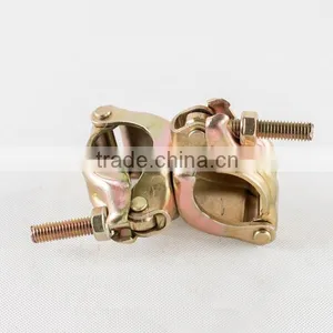 Construction Small Tools BS1139 Pressed Japan Style Double Coupler Quick Coupler Supplier's Choice thumbnail-4