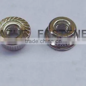 Zhejiang Flange Nuts Zinc Plated thumbnail-1