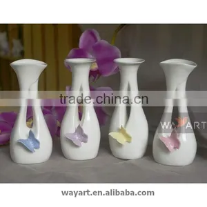 Butterfly of Glazed Ceramic Vase thumbnail-1