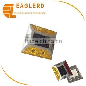 Red Yellow Blue White Green Led Solar Cat Eye Road Stud thumbnail-1