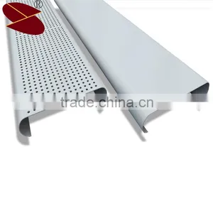 Environmental White Perforated Decoration False Strip Ceiling thumbnail-6