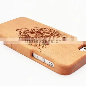 Wood Phone Cases With the Laser Compatible for Iphone thumbnail-5