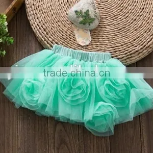 Baby Cute Flower Lace Tutu Dress Fancy Elegant Lace Tutu Dress thumbnail-2