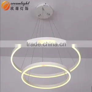 Pendant Chandelier Modern Acrylic Painted Light Four Circles Pendant Lamp OXD9972-4DW thumbnail-3