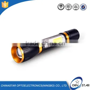 Patented Durable Aluminum Alloy COB LED Torch With 2015 New Design thumbnail-1