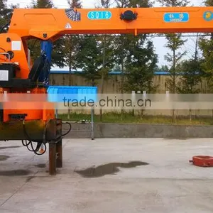 6.3ton Crane With Telescope Arms, SQ6.3S3, Hydraulic Crane on Truck. thumbnail-2