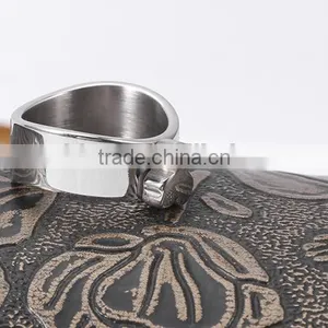 2016 New Arrival Fashion Wholesale 3161 Stainless Steel Lovely Bear Finger Ring thumbnail-3