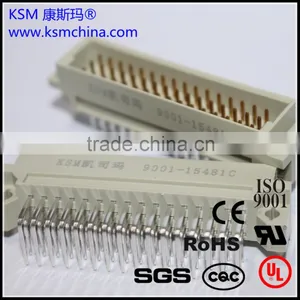 DIN 41612 3 Row 48 Pin Right Angle Male Type thumbnail-1