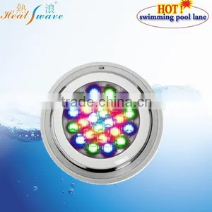 Factory Hot Sale High Quality Stainless Steel Waterproof Ip68 9w 12v/24v Swimming Pool Lights thumbnail-1