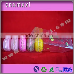 Packing 5units Clear Boxes Customized Macaron Box thumbnail-1