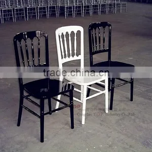 Rental Stackable Wedding Wood President Chair thumbnail-5