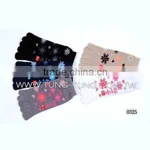 Taiwan Manufacturer Cherry Blossoms Adult Socks thumbnail-1
