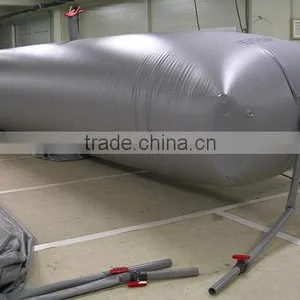 Large Flexible PVC Bag Pillow Agriculture Water Storage Tanks , Liquid Storage Tank 16500lt thumbnail-3