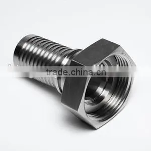 OEM RJT FEMALE HYGIENIC HOSETAIL (NUT WITHDRAWAL+BOUNCE SHANK) thumbnail-1