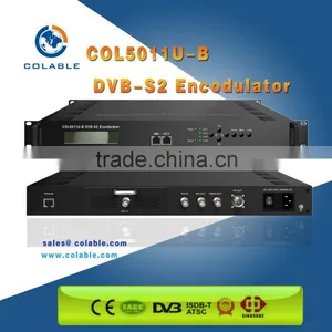Digital TV DVB-S/S2 Encoder Modulator,hd mi to rf Modulator COL5011U-B thumbnail-1