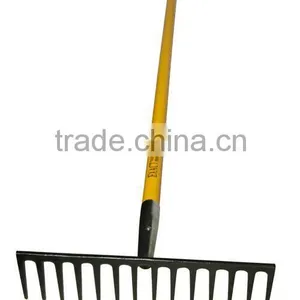 Fibreglass Handle Forged Road/stone Rake(14T) thumbnail-1