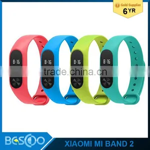 2016 Original Xiaomi Mi Band 2 Miband Wristband Bracelet With Smart Heart Rate Fitness Touchpad OLED Screen Mi Band 2 thumbnail-3
