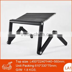 Foldable Metal Cooling Pad for Notebook Mini Laptop Cooling Stand thumbnail-1