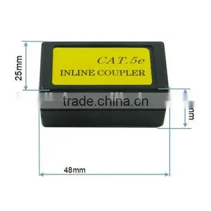 Professional Manufacture Supply Cat5e Rj45 Coupler,rj45 Cat5e Network Coupler thumbnail-1