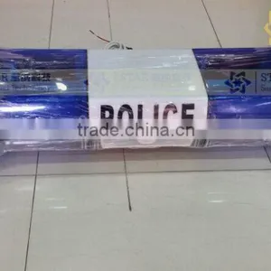 Led Blue Police Emergency Flashing Lightbar thumbnail-4