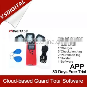 Low Power Reminder Gprs Guard Patrol System With Led Display thumbnail-5