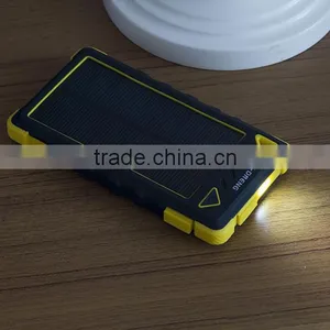 Hot Waterproof 8000mah Portable Solar Power Charger for Samsung Mobile Phone thumbnail-5