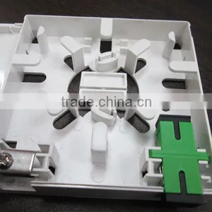 FCST02101 Indoor 1 Core FTTH Mini Fiber Optic Terminal Box, Ftth Mini Fiber Optic Terminal Box ,Fiber Optic Termination Box thumbnail-6