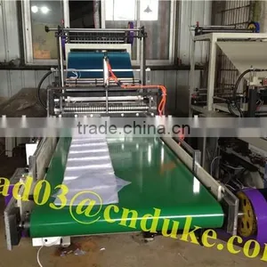 Low Price New Design With Transfer Belt Bottom Sealing Flat Bag Making Machine thumbnail-6