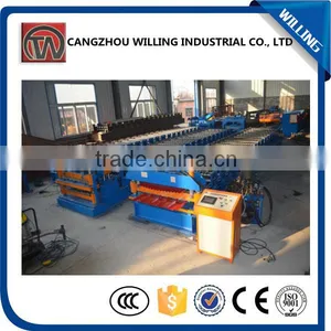 Hydraulic Steel Corrugated And IBR Wall Cladding Roofing Sheet Roll Forming Machine thumbnail-2