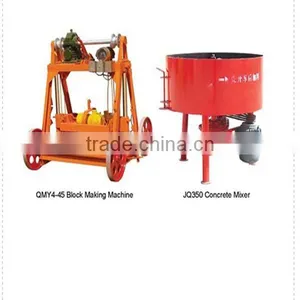 Block Machine Supplier QMY4-45 Mobile Small Scale Industries Machines thumbnail-3