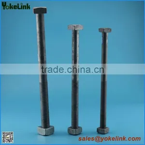 ANSI/IEEE Std C135.1 Carbon Steel Hot Dip Galvanized Square Bolts With Nut thumbnail-1