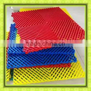 2016 New Anti Slip Plastic Vinyl Puzzled Interlocked Garage Matten thumbnail-1