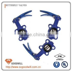 Manual-Operated Ductile Iron Wafer Butterfly Valve thumbnail-1