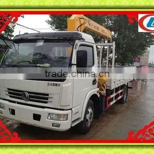 Truck With Crane ,truck With Loading Crane,derrick Cargo Truck thumbnail-1