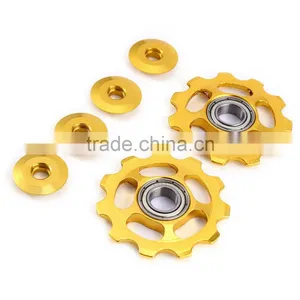 11T Aluminum Sealed Bicycle Rear Derailleur Jockey Wheel Road MTB Guide Roller Idler Pulley Part Cycling Bike Accessory thumbnail-5