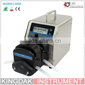 BT300S Led Digital Display Precise Variable Speed Peristaltic Pump / Dosing Pump for Water Pumps Fluid / 2 X YT15 Pump Head thumbnail-1