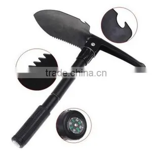 Mini Camping Hiking Multifunction Folding Shovel Trowel Pick Tool Spade thumbnail-3