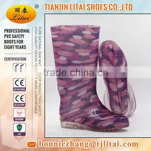 2016 Top Quality Custom Women Pvc Rain Boots thumbnail-1