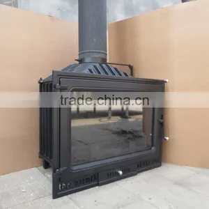 Botou Hengsheng Factory Supplied High Quality Europe Market Cast Iron Stove / Insert Cast Iron Stove HS-X9 thumbnail-3