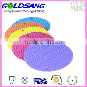 6 Colors Home Gift Silicone Coaster Cup Mat Non Slip Placemat thumbnail-1