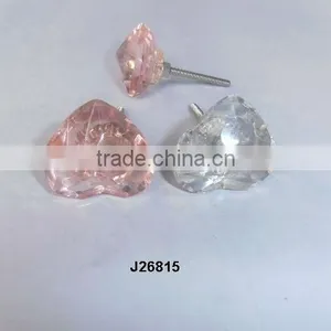 Glass Knob With Screw and Nut Available in All Colours thumbnail-1