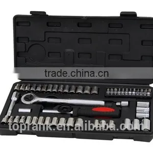 54 Piece 1/4" & 3/8" DR. Sockt Set thumbnail-3